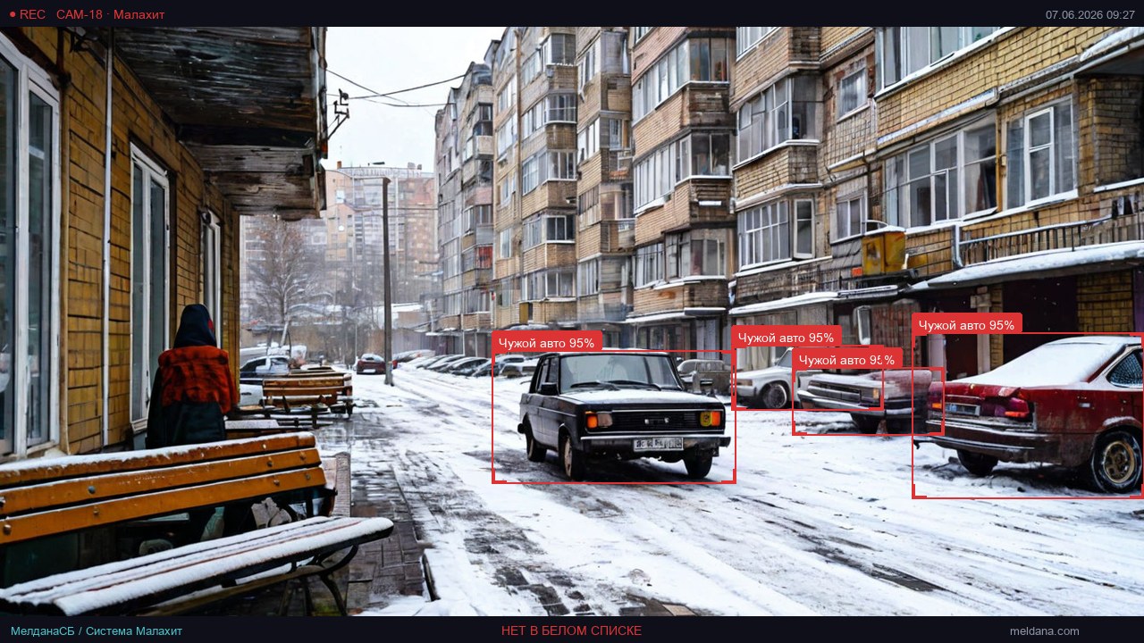 Контроль номеров на парковке ЖК в Геленджике — от 2 100 ₽/въезд/мес